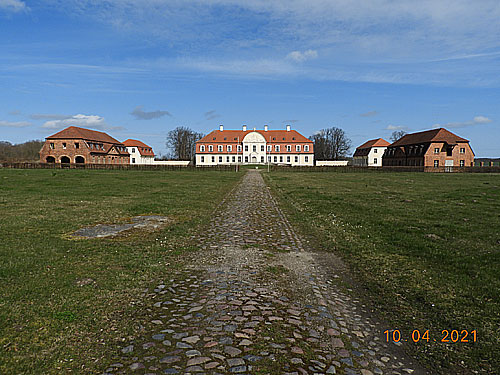 Gützkow in Mecklenburg, Hofseite, Foto: N. Krauß 2021