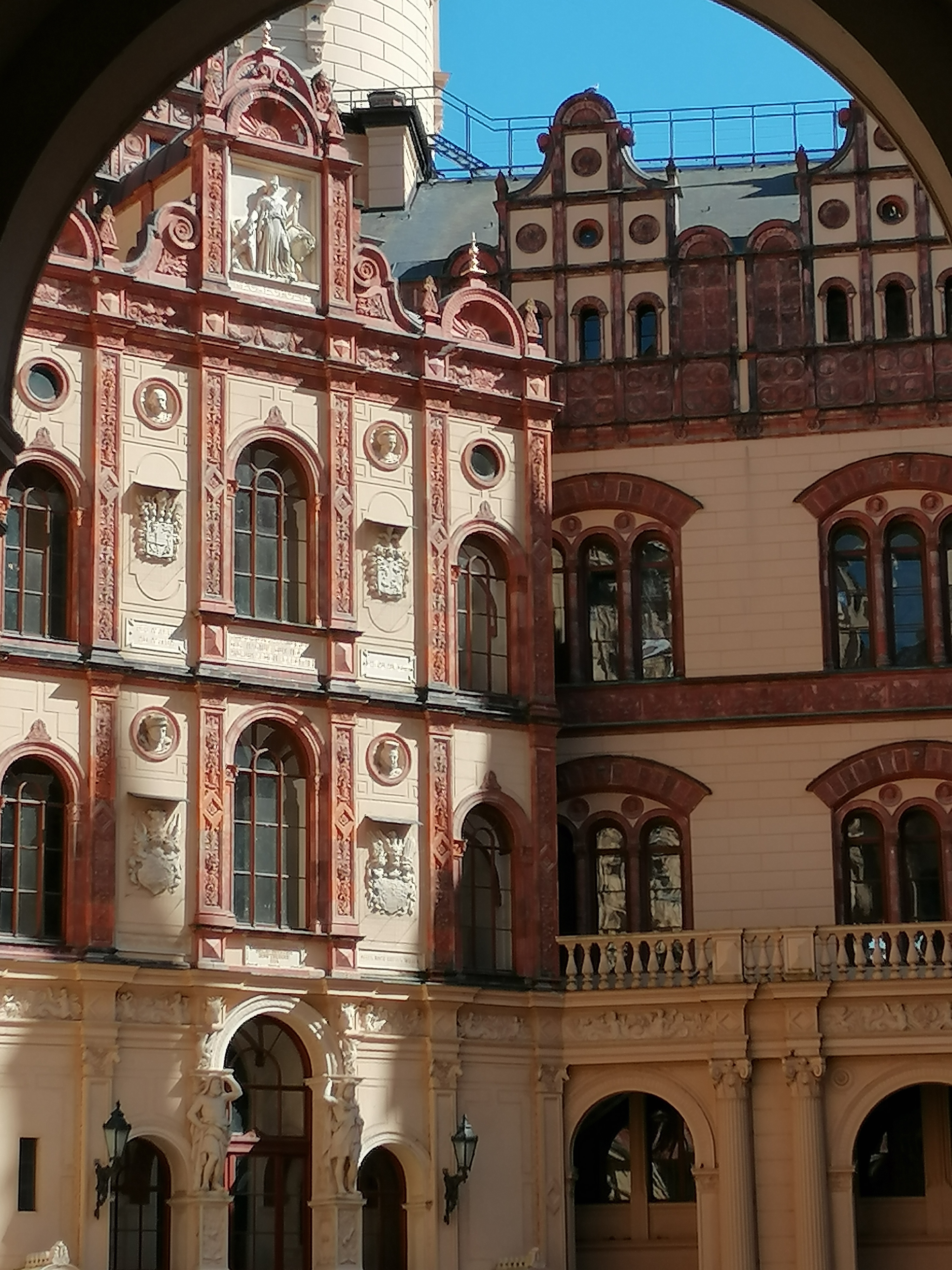 Schloss Schwerin Innenhof