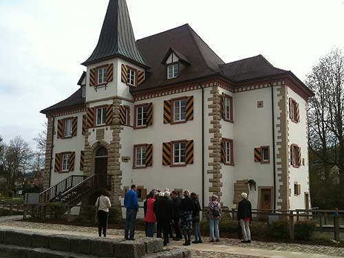 Wasserschloss Entenstein in Schliengen, heute Rathaus, Foto: T. Leibrecht, 2017