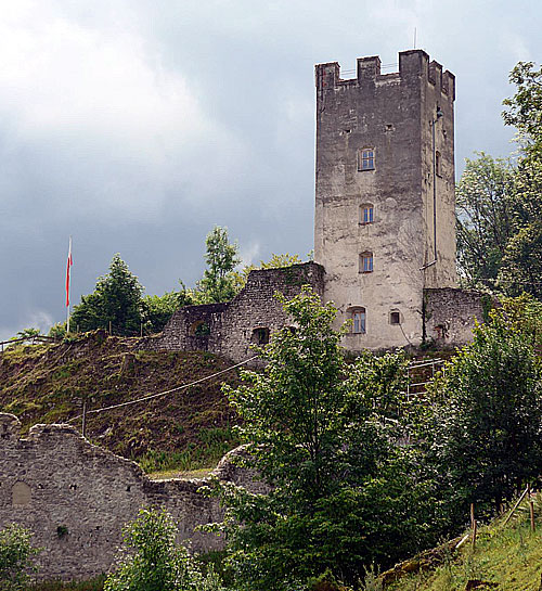 Bergfried Burg Falkenstein