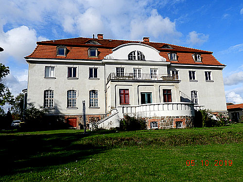 Gutshaus Damshagen, Gartenseite, Foto: N. Krauß, 2019