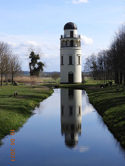 Remplin, Sternwartenturm von 1793, Foto: N. Krauß 2021