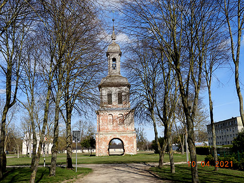 Remplin, Torturm (1748) von der Feldseite gesehen, Foto N. Krauß 2021
