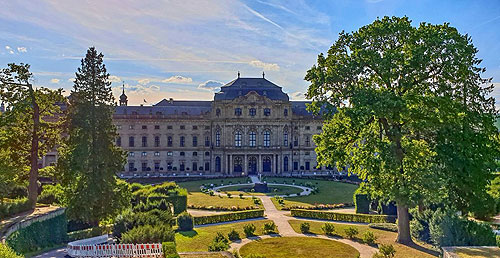 Würzburg, Residenz, Foto: Detlev Blohm 2020