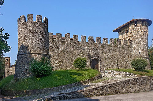 Castello di Tricesimo um 1300; im 16. Jhdt. modernisiert, Foto: Blohm 2020