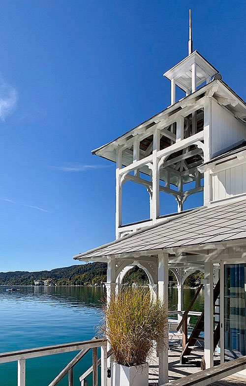 Historisches Badehaus, Pörtschach am Wörthersee/Kärnten, 1895, Instandsetzung 2013, Foto: Völkmann 2020