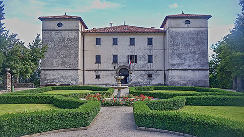 Schloß Krombork/Slowenien ab 13. Jhdt.; heutiges Aussehen Anfang 17. Jhdt., Foto: Blohm, 2020