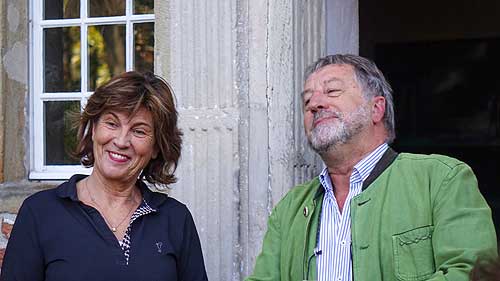 Frau Schiersch und Herr Schiefer, Foto: D. Blohm 2018