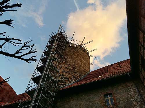 Schlanstedt, Bergfried