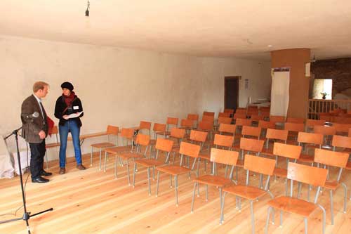 Saal im Wohnturm