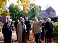 Teilnehmer bei der Burg Greifenstein, Foto: Dr. Pttmann 2008