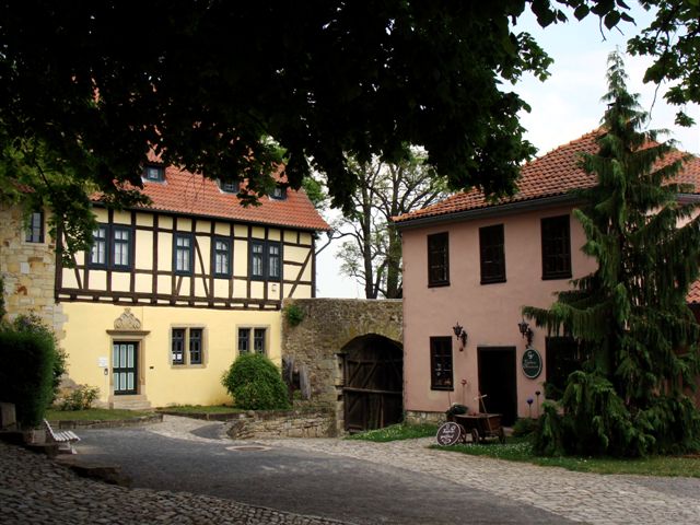 Creuzburg Osttor, ursprnglicher Zugang von der Stadt aus