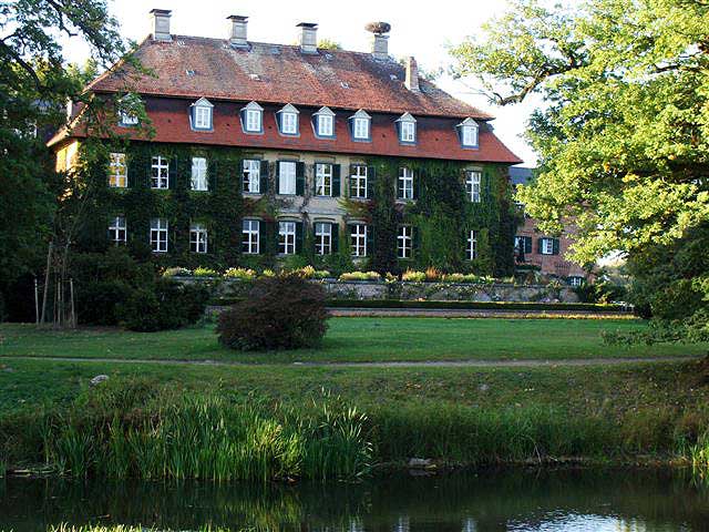 Schloss Gartow, Gartenseite