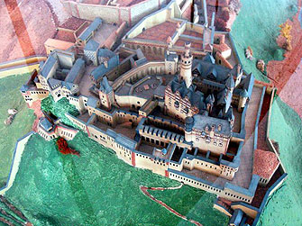 Modell Burg Rheinfels, Foto: Detlev Blohm
