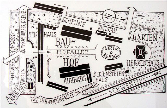 Rastorf Grundriss Gutsanlage