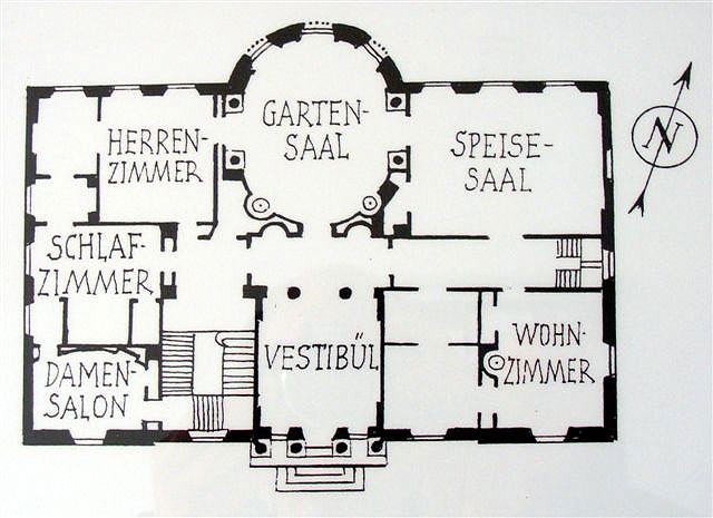 Rastorf, Grundriss Herrenahus