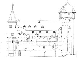Mastab 1:200, Zeichnung: B. Grabowska, Lorenz Frank