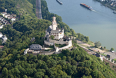 Nordansicht der Marksburg, Foto: G. Wagner (2005)